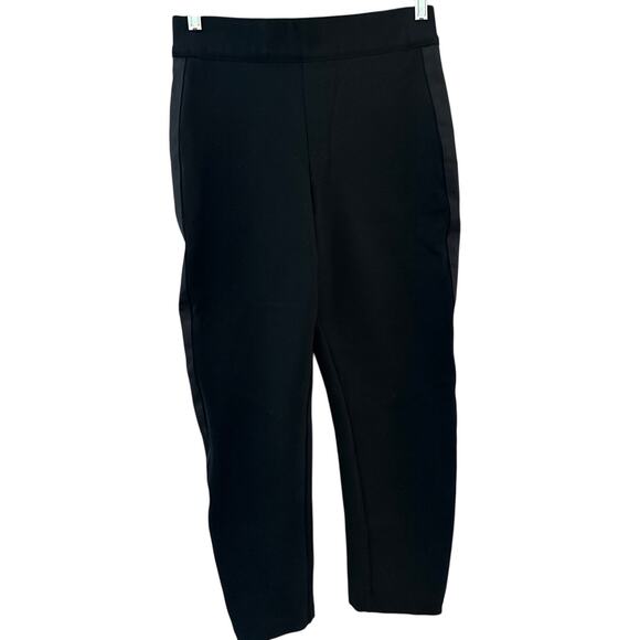 Spanx Perfect Ponte Straight Pants With Satin SideTape Black Size Small - Picture 12 of 13